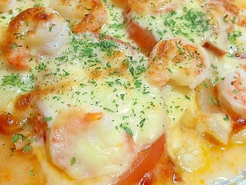 余った餅を豪華に☆おもちピザ